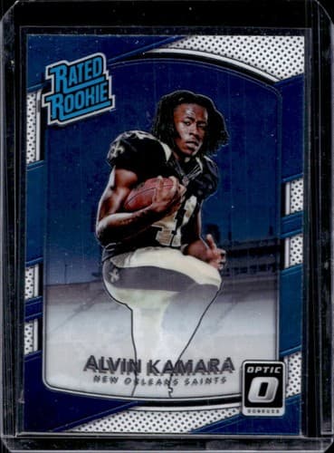 2017 Donruss Optic Alvin Kamara Rookie Card #199