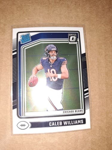 2024 Donruss Optic Caleb Williams Rookie Card #201