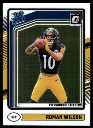 2024 Donruss Optic Roman Wilson Rated Rookie Card #285