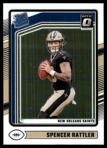 2024 Donruss Optic Spencer Rattler Rookie Card #289