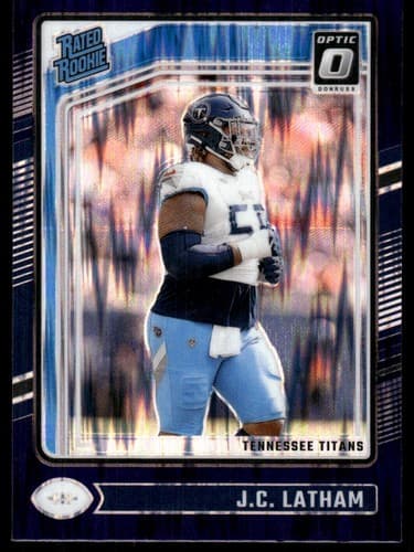 2024 Donruss Optic J.C. Latham Rookie Card #234