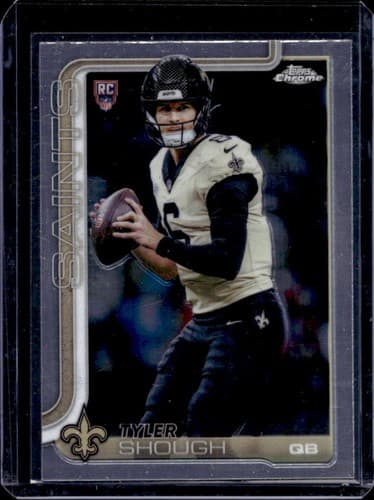 2025 Topps Chrome Football Tyler Shough #398