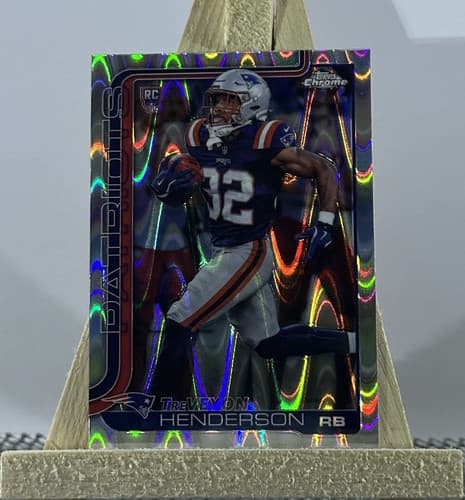 2025 Topps Chrome Football TreVeyon Henderson #328