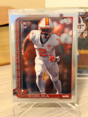 2025 Topps Chrome Football Emeka Egbuka #312