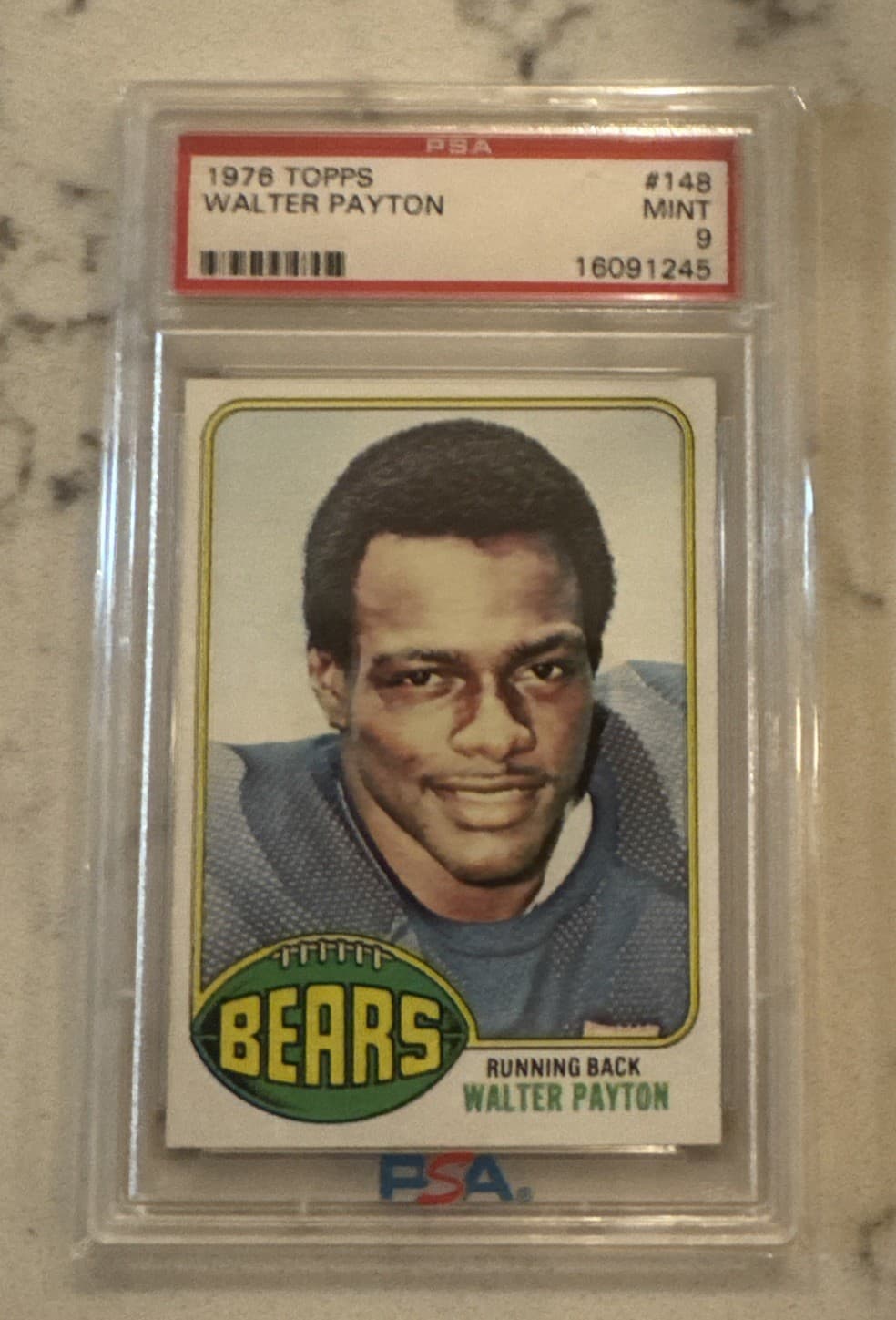 1976 Topps Walter Payton #148
