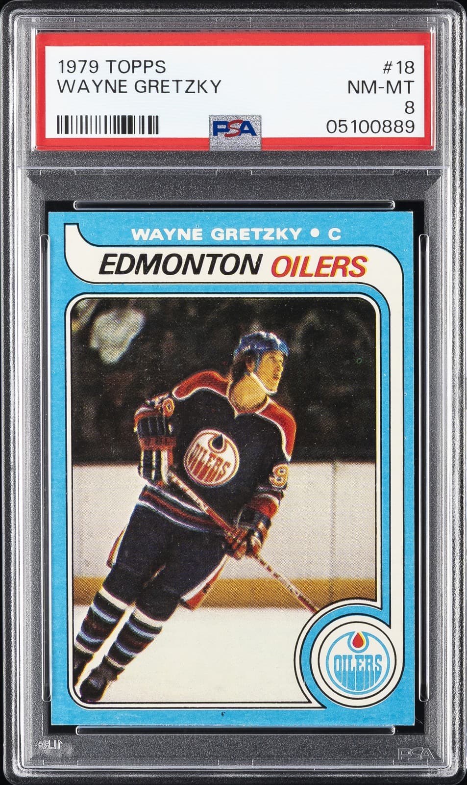1979-80 Topps Wayne Gretzky Rookie Card #18
