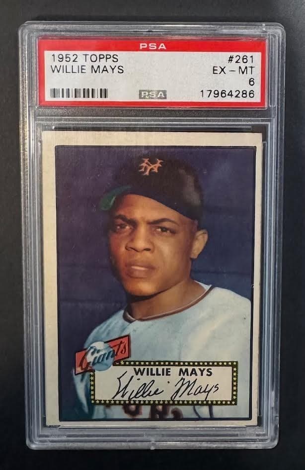 1952 Topps Willie Mays #261