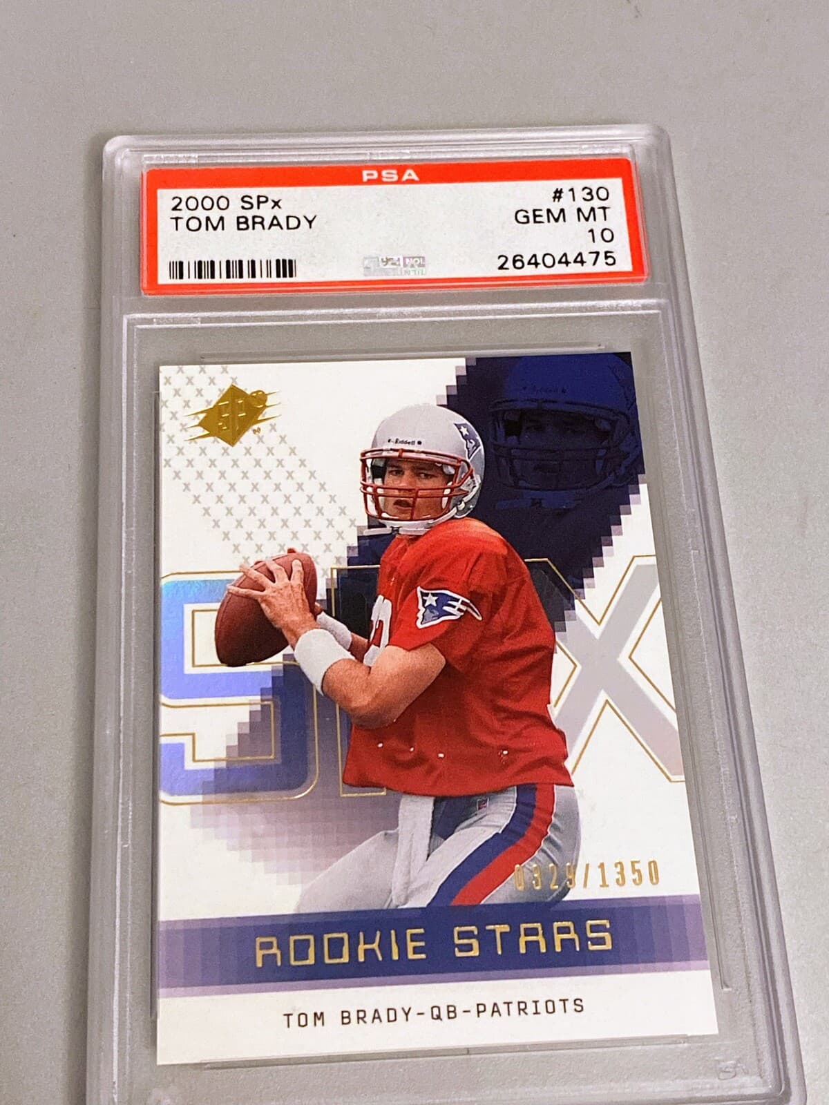 2000 SPx Tom Brady #130