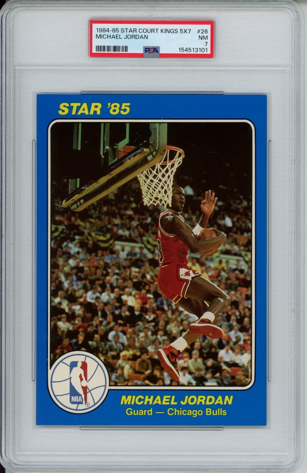 1984-85 Star Court Kings Michael Jordan #26