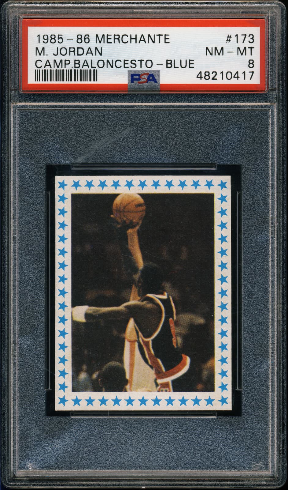 1985-86 Merchante Blue Michael Jordan #173