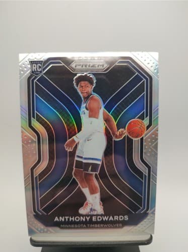 2020 Panini Prizm Silver Prizm Anthony Edwards #258