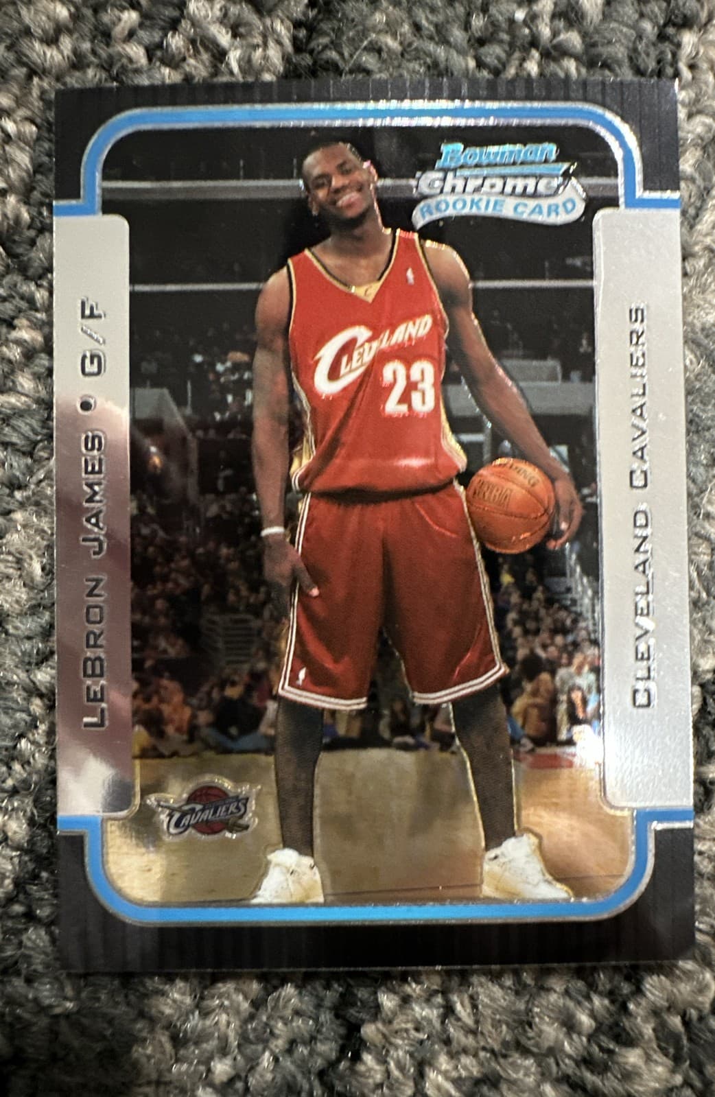 2003-04 Bowman Chrome LeBron James Rookie Card #123