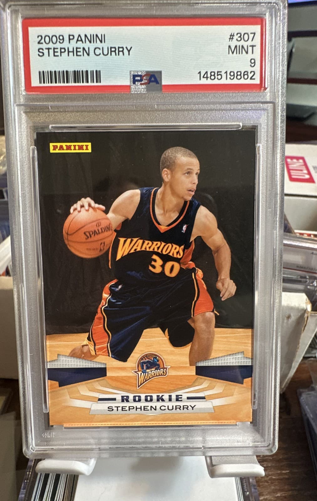 2009-10 Panini Stephen Curry Rookie Card #307
