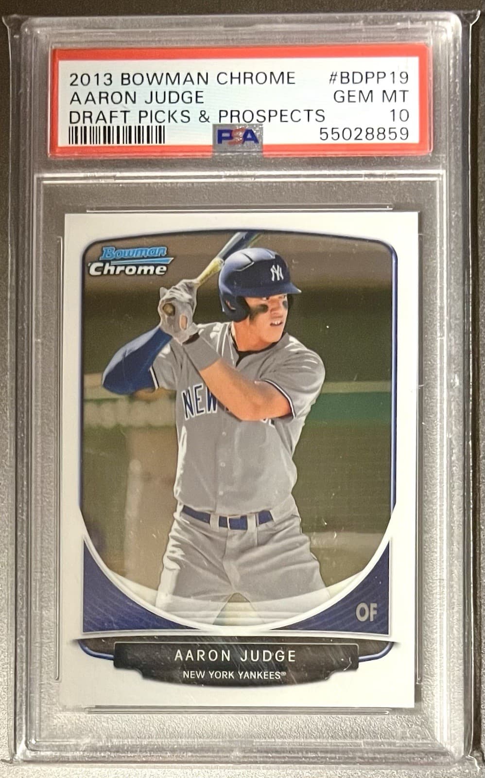 2013 Bowman Chrome Draft Picks & Prospects Aaron Judge #BDPP19