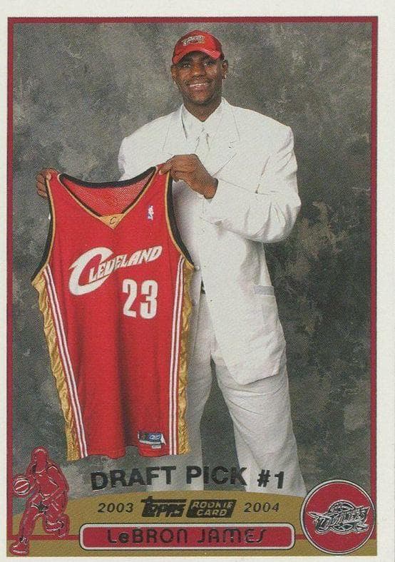 2003-04 Topps LeBron James Rookie Card #221