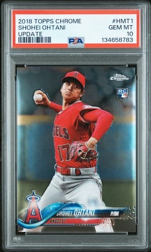 2018 Topps Chrome Update Shohei Ohtani #HMT1