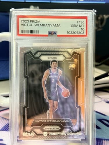 2023-24 Panini Prizm Basketball Victor Wembanyama #136