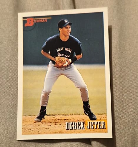1993 Bowman Derek Jeter Rookie Card #511