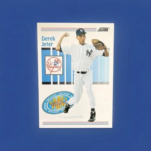 1993 Score Derek Jeter Rookie Card #489