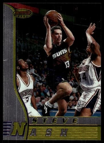 1996-97 Bowman's Best Steve Nash Rookie Card #R18