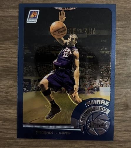 2002-03 Topps Chrome Amar'e Stoudemire Rookie Card #126