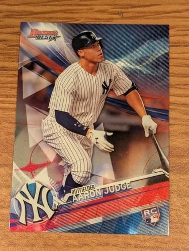 2017 Bowman's Best Aaron Judge Rookie Card #1