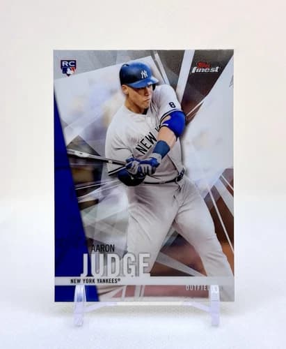 2017 Topps Finest Aaron Judge Rookie Card #2