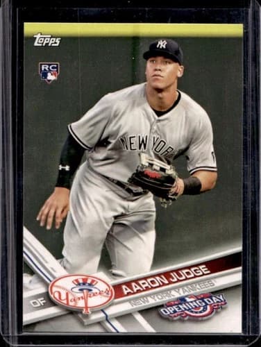 2017 Topps Opening Day Aaron Judge Rookie Card #147