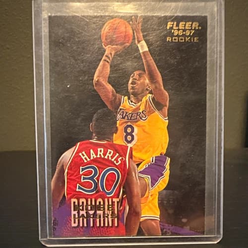 1996-97 Fleer Kobe Bryant Rookie Card #203