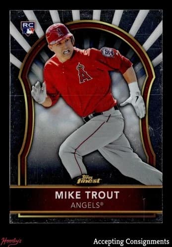 2011 Finest Mike Trout Rookie Card #94