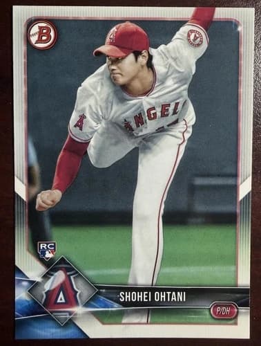 2018 Bowman Shohei Ohtani Rookie Card #49
