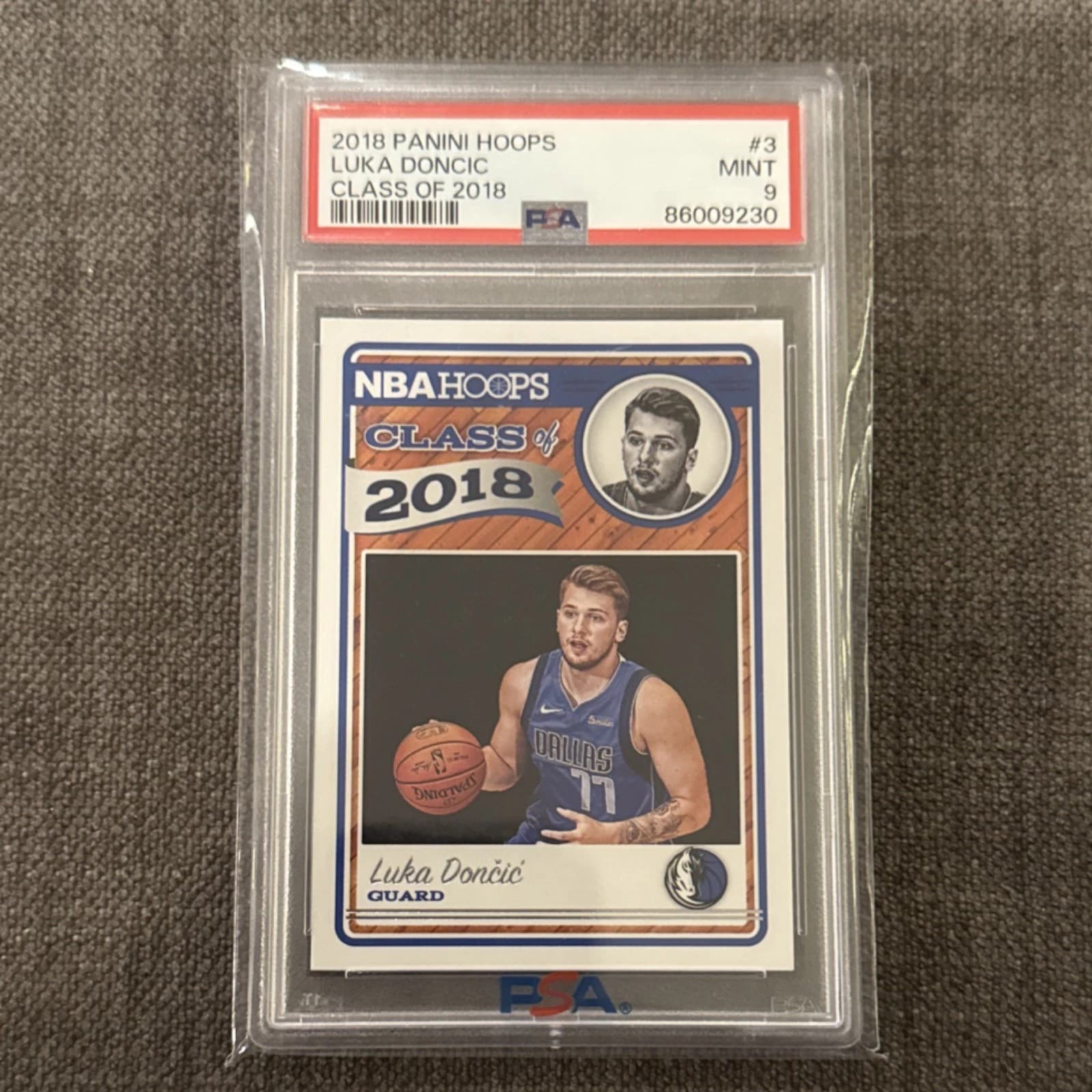 2018 Panini Hoops Class of 2018 Luka Doncic #3