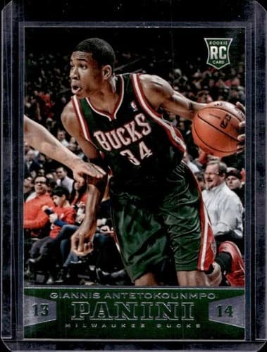 2013-14 Panini Giannis Antetokounmpo Rookie Card #194