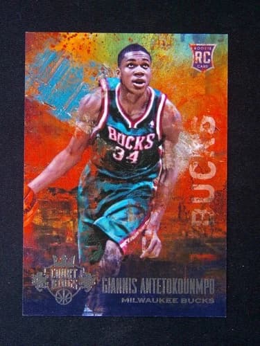 2013-14 Panini Court Kings Giannis Antetokounmpo Rookie Card #125