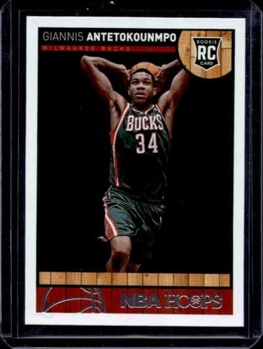 2013-14 Panini Hoops Giannis Antetokounmpo Rookie Card #275