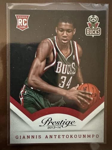 2013-14 Panini Prestige Giannis Antetokounmpo Rookie Card #175