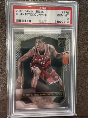 2013-14 Panini Select Giannis Antetokounmpo Rookie Card #178