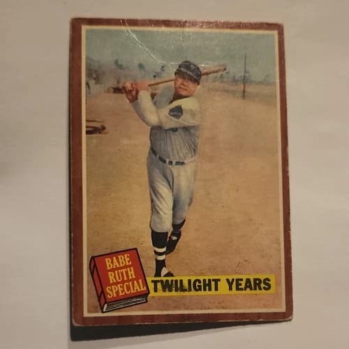 1962 Topps Babe Ruth #141