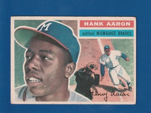 1956 Topps Hank Aaron #31