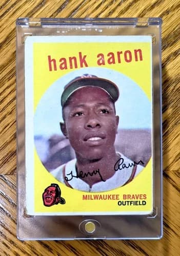 1959 Topps Hank Aaron #380