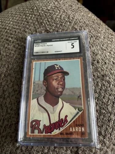 1962 Topps Hank Aaron #320