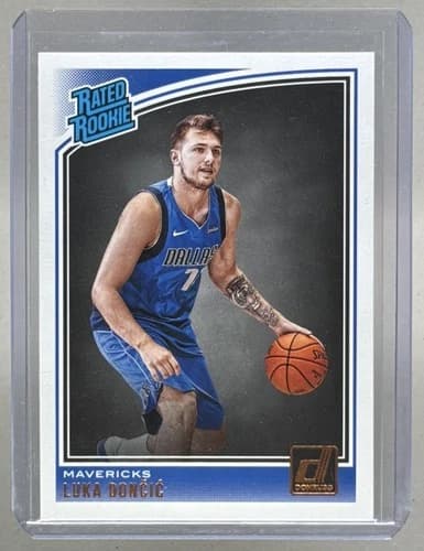 2018-19 Donruss Luka Doncic Rookie Card #177
