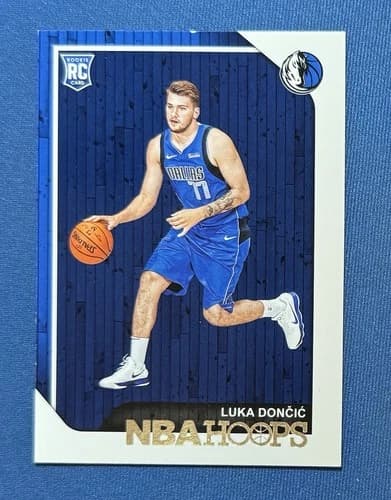 2018-19 NBA Hoops Luka Doncic Rookie Card #268