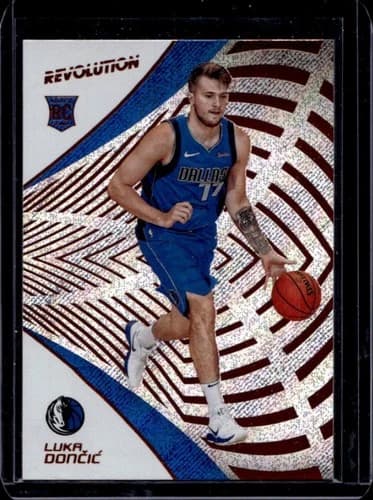 2018-19 Panini Revolution Luka Doncic Rookie Card #128
