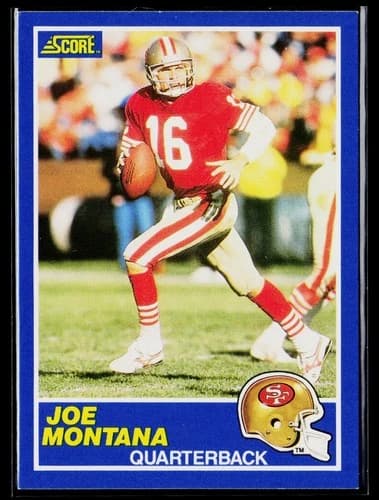 1989 Score Joe Montana #1
