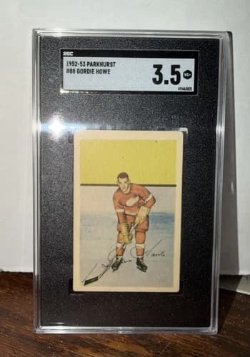 1952-53 Parkhurst Gordie Howe #88