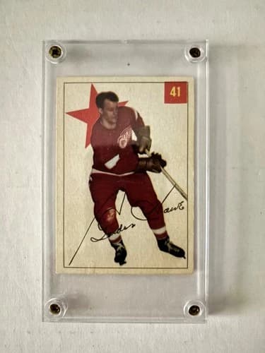 1954-55 Parkhurst Gordie Howe #41