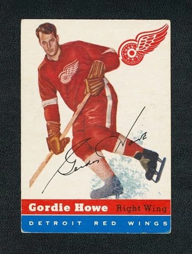 1954-55 Topps Gordie Howe #8