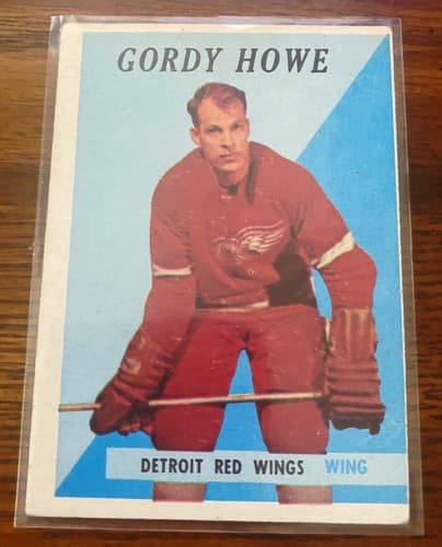1958-59 Topps Gordie Howe #8