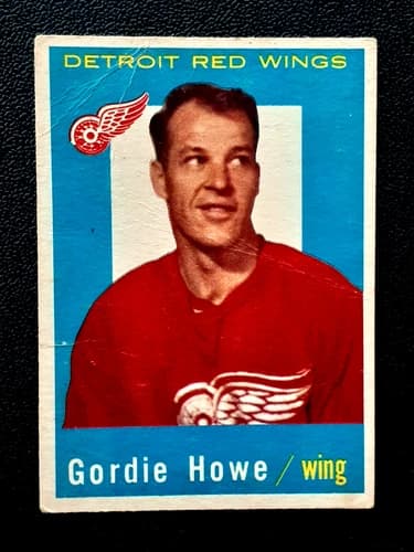1959-60 Topps Gordie Howe #63
